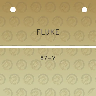 fluke-87-v