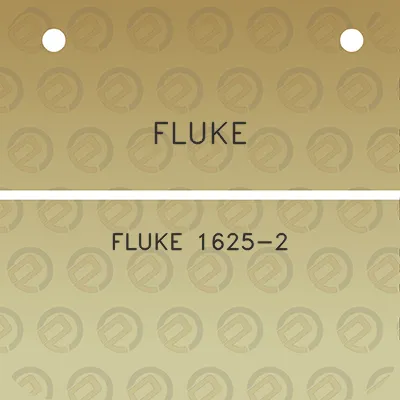 fluke-fluke-1625-2