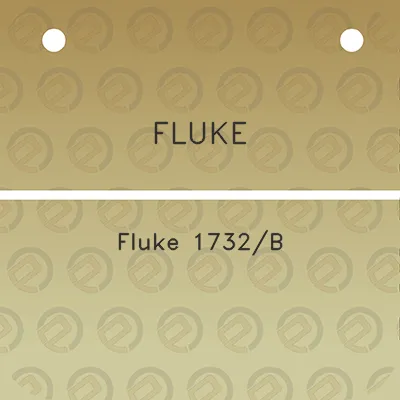 fluke-fluke-1732b