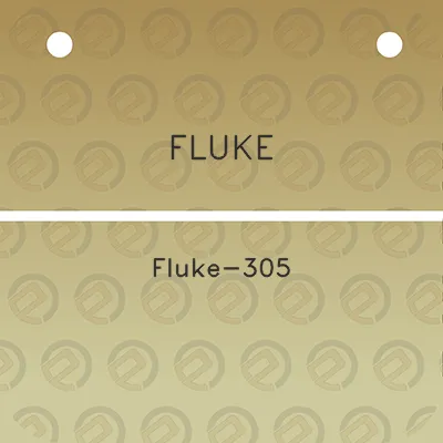 fluke-fluke-305