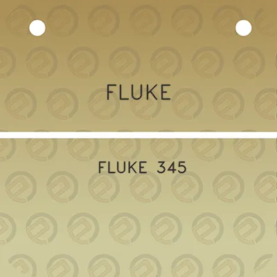 fluke-fluke-345