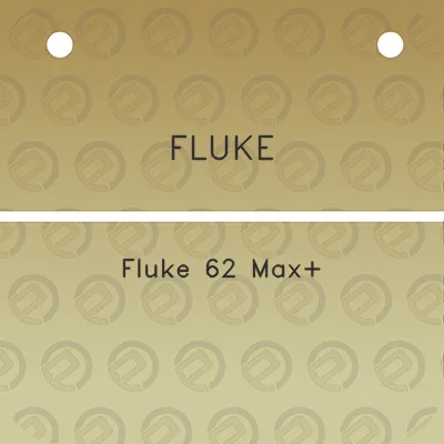 fluke-fluke-62-max