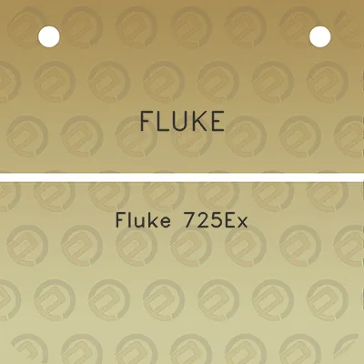 fluke-fluke-725ex