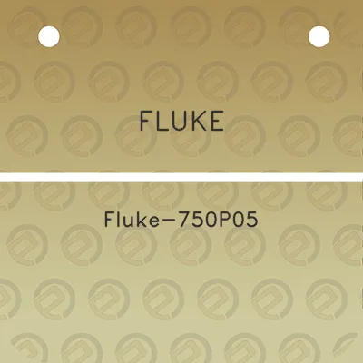 fluke-fluke-750p05