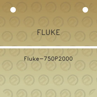 fluke-fluke-750p2000