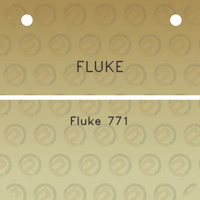 fluke-fluke-771