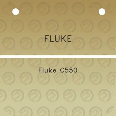 fluke-fluke-c550