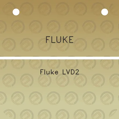 fluke-fluke-lvd2