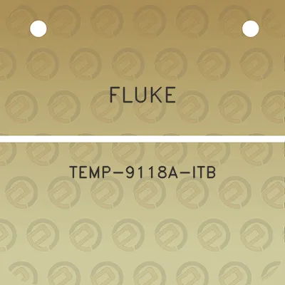 fluke-temp-9118a-itb