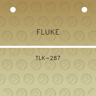 fluke-tlk-287