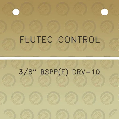 flutec-control-38-bsppf-drv-10