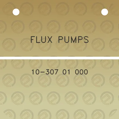 flux-pumps-10-307-01-000