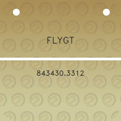 flygt-8434303312