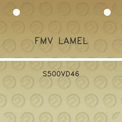 fmv-lamel-s500vd46