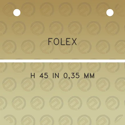 folex-h-45-in-035-mm