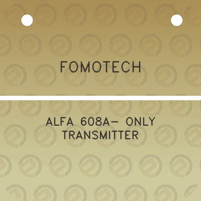 fomotech-alfa-608a-only-transmitter