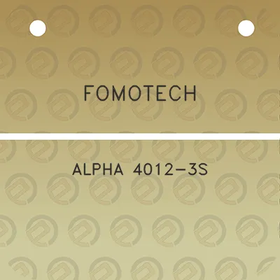 fomotech-alpha-4012-3s