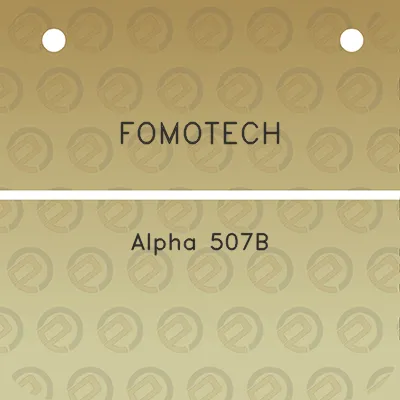 fomotech-alpha-507b