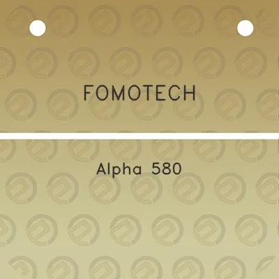 fomotech-alpha-580