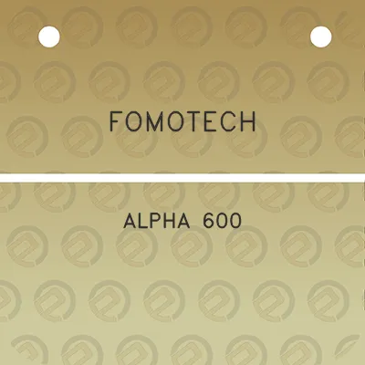 fomotech-alpha-600