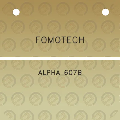 fomotech-alpha-607b