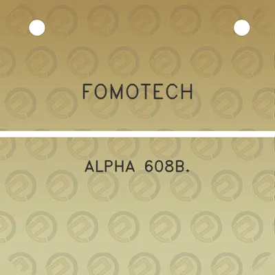 fomotech-alpha-608b