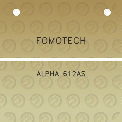 fomotech-alpha-612as