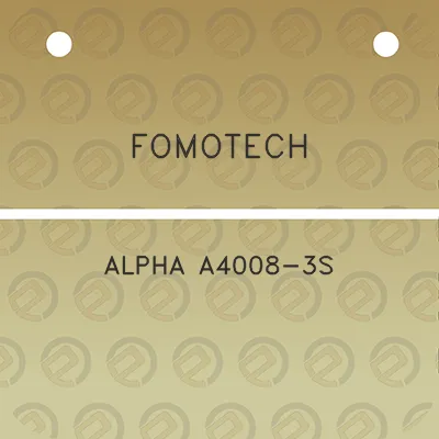 fomotech-alpha-a4008-3s