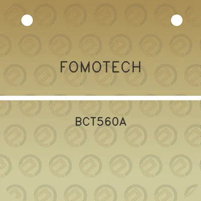 fomotech-bct560a