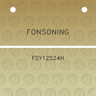 fonsoning-fsy12s24h