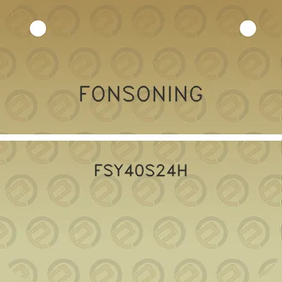 fonsoning-fsy40s24h