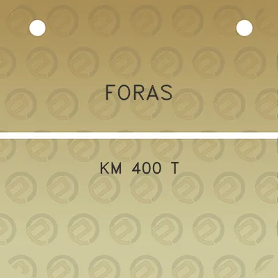 foras-km-400-t