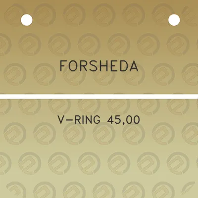 forsheda-v-ring-4500