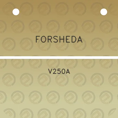 forsheda-v250a