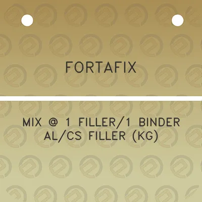 fortafix-mix-1-filler1-binder-alcs-filler-kg