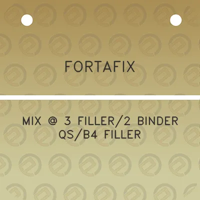 fortafix-mix-3-filler2-binder-qsb4-filler