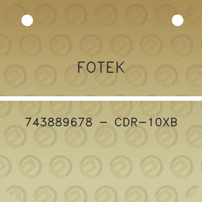 fotek-743889678-cdr-10xb