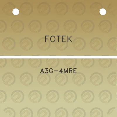 fotek-a3g-4mre