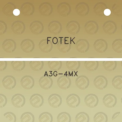 fotek-a3g-4mx