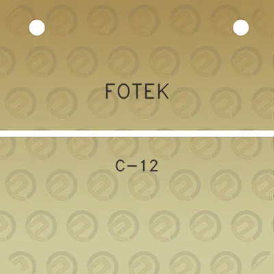 fotek-c-12