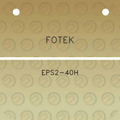 fotek-eps2-40h