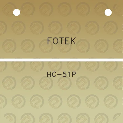 fotek-hc-51p