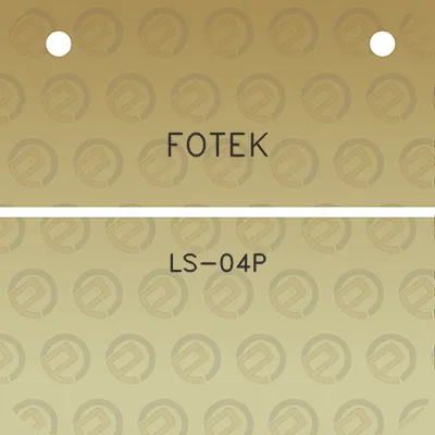 fotek-ls-04p