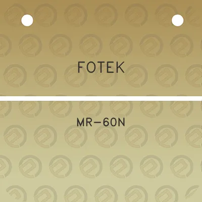 fotek-mr-60n