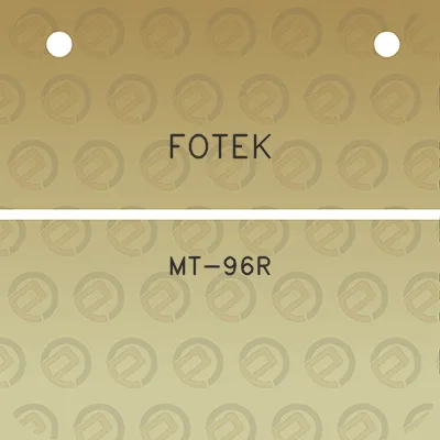 fotek-mt-96r