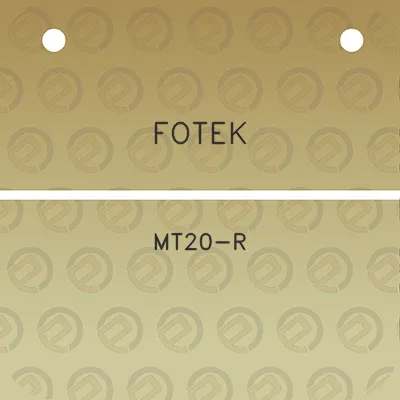 fotek-mt20-r