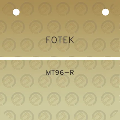 fotek-mt96-r