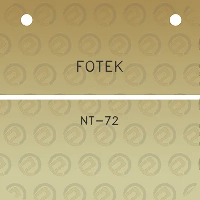 fotek-nt-72