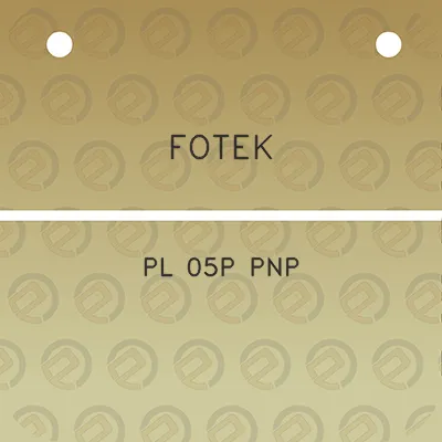 fotek-pl-05p-pnp