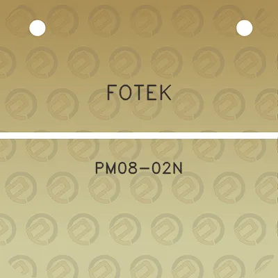 fotek-pm08-02n